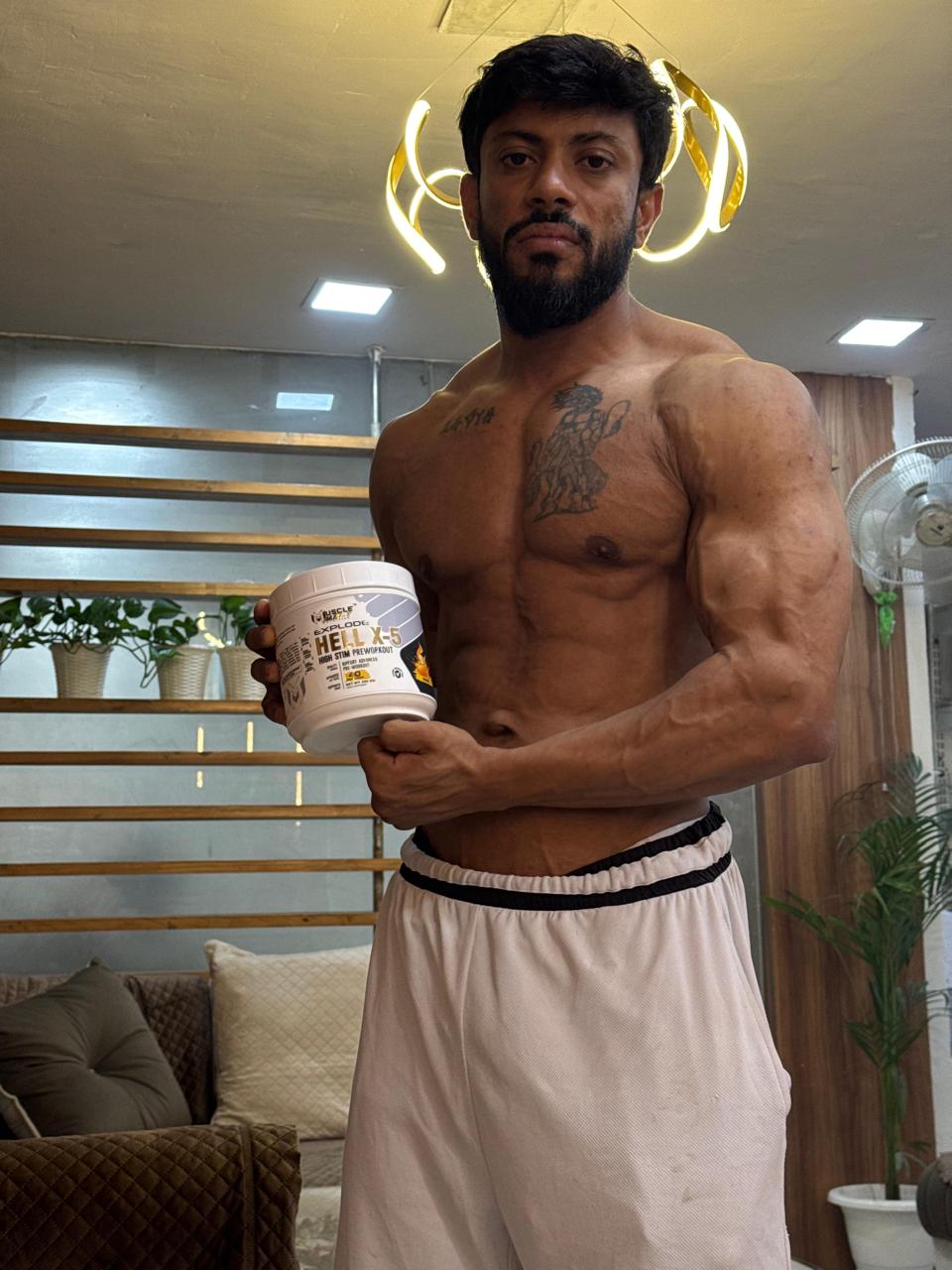 Fitness transformation with SK Nutrition